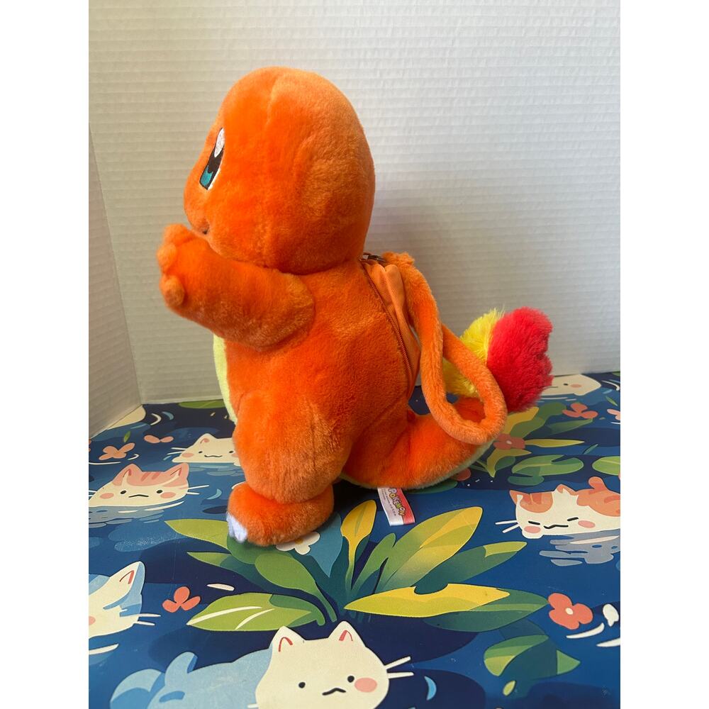 Pokemon Charmander Plush Stuffed Animal Toy Doll Pouch - Picture 6 of 12